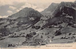 Melchtal, Widderfeld und Nünalphorn, gelaufen 1909