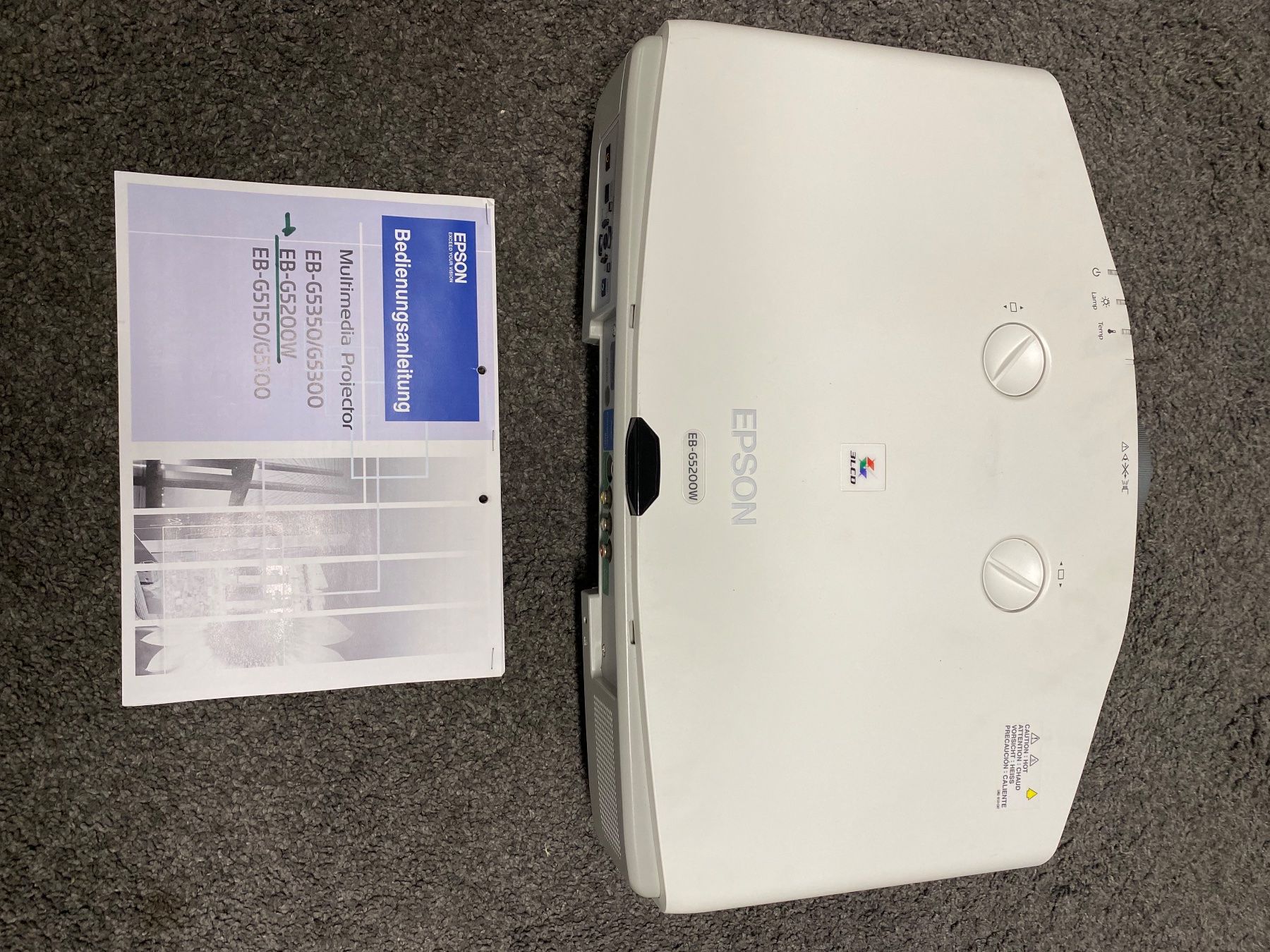 Epson Proiettori: Epson EB-G5200W 3LCD-Projektor – Usato da Dietwil venduto da rom_g5mr 1