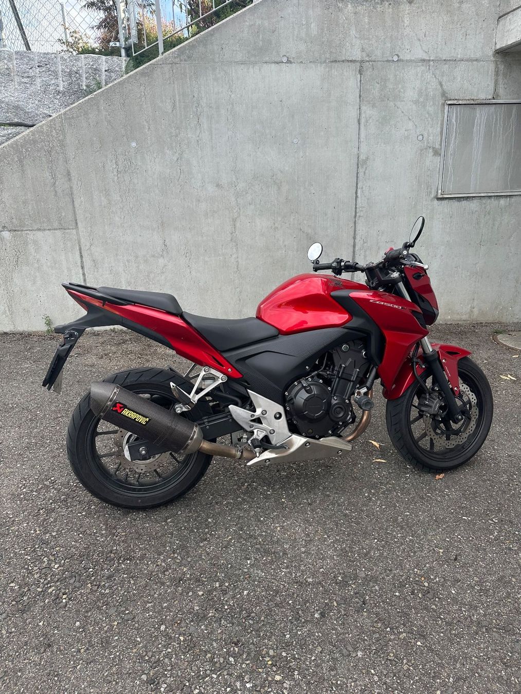 Honda Strada: Honda CB500 FA – Usato da Wilen b. Wil venduto da pfannkuchenherd12 3