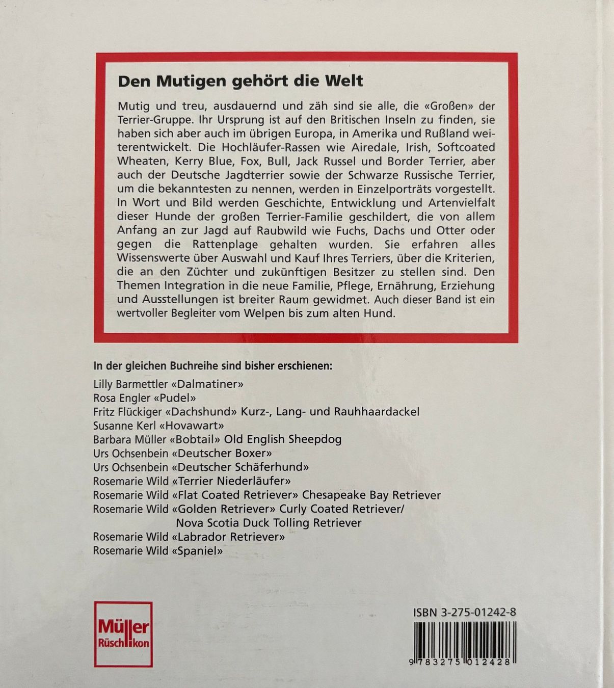 Libri: Terrier - Hochläufer – Nuovo (secondo la descrizione) da Sarnen venduto da Livres 1