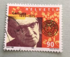 Nr.980 mit Stempel  Carl Lutz 1999   