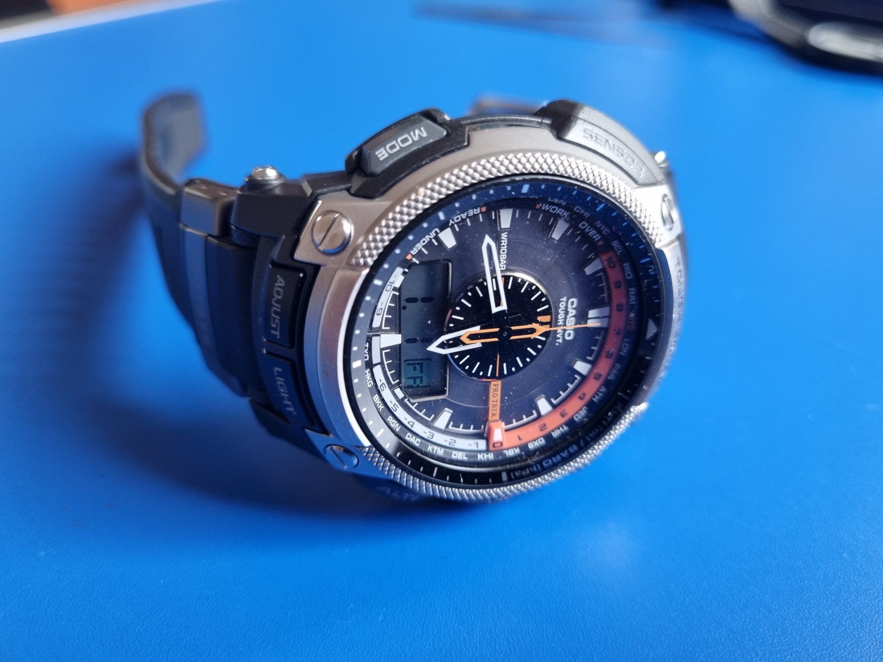 Casio Orologi: Casio PROTREK Tough Solar – Usato da Schaffhausen venduto da Leveron13 8