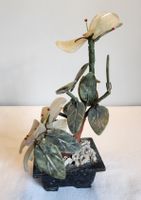 Alter Chinesischer Edelstein Bonsai Jade Pflanze China