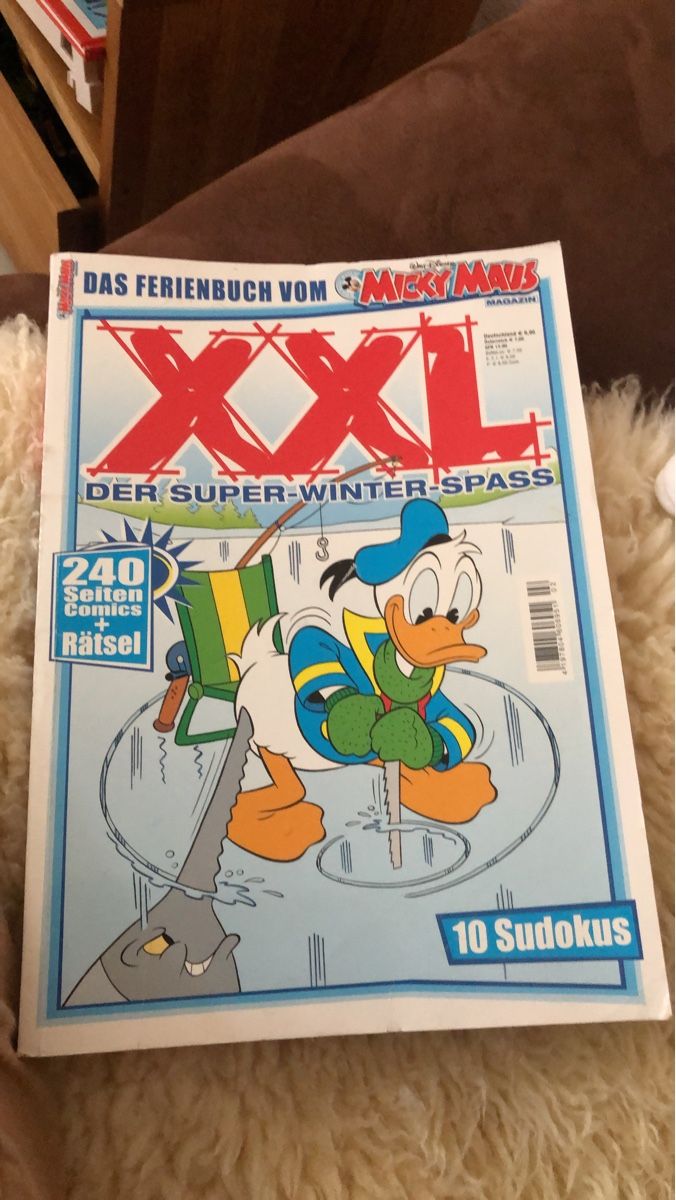 Fumetti: Micky Maus XXL Ferienbuch Comics und Rätsel – Nuovo (secondo la descrizione) da Baltschieder venduto da Miumiu21