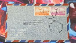 CL32 Enveloppe + Timbre Liban 1952