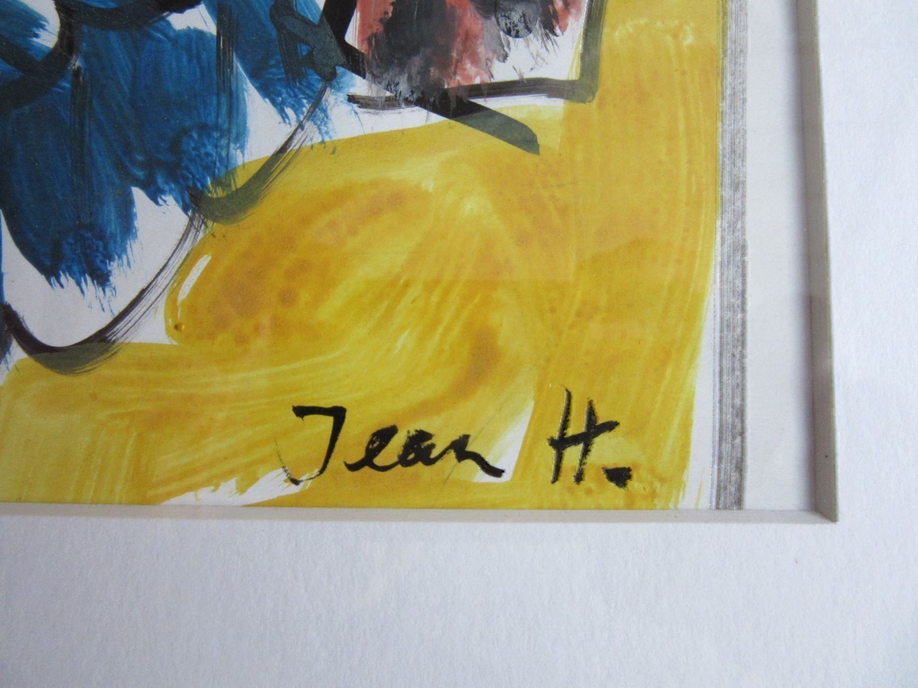 Foto & Immagini: JEAN HASLER ORIGINAL ACRYL SIGNIERT MIT RAHMEN – Usato da Gersau venduto da kunst-online 3