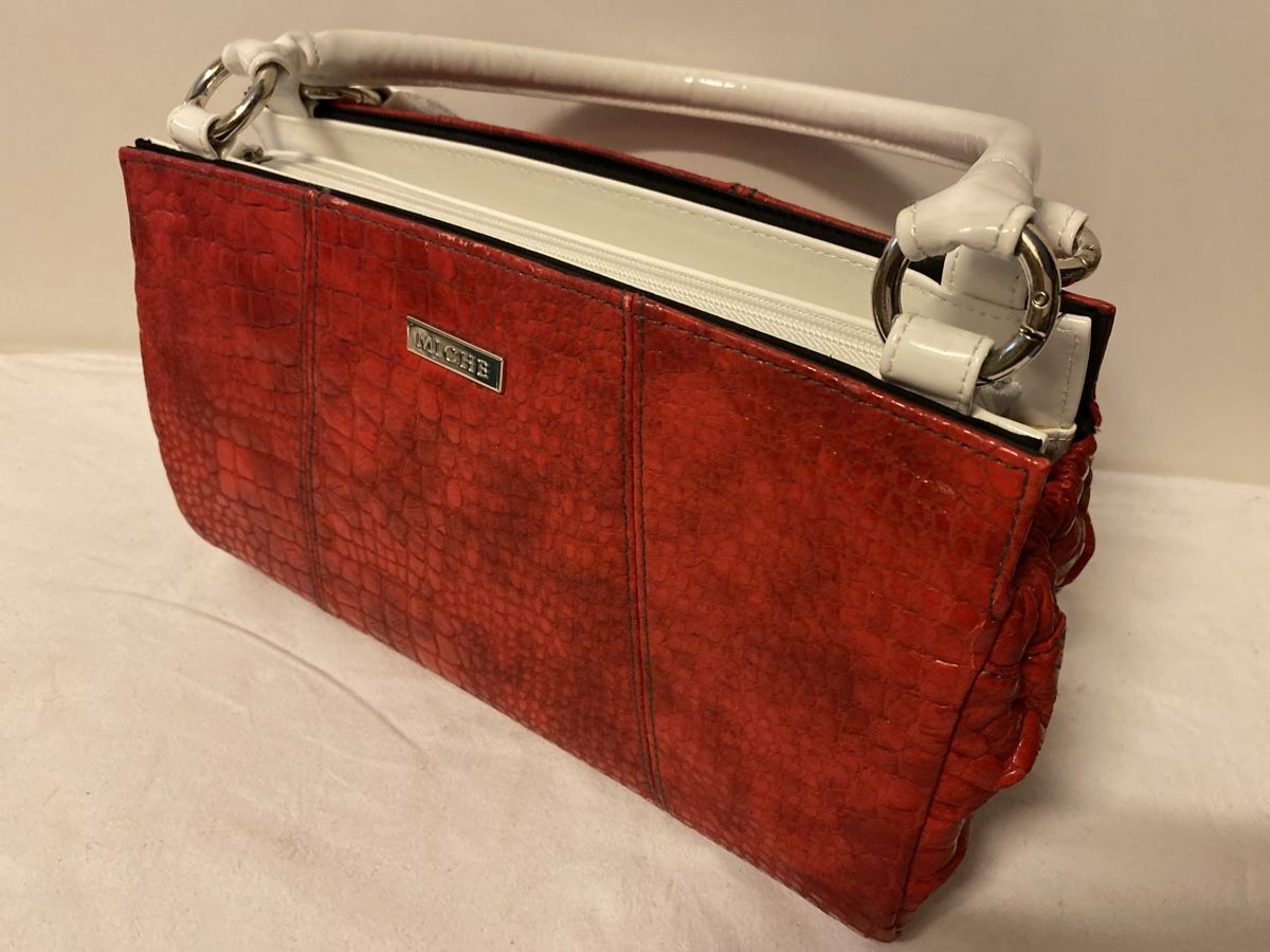 Borse da donna: Rote Handtasche MICHE Bag shells Classic – Usato da sursee venduto da trilli-tralli 9
