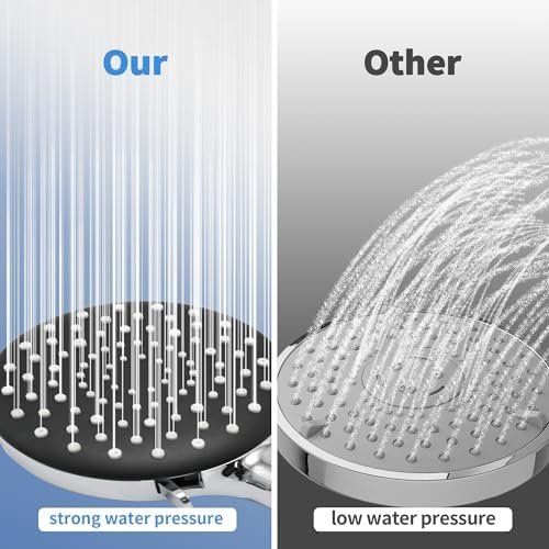 Duschbrausen: Duschkopf Filter 6+1 Strahlarten Schlauch Duschbrause Shower – Neu und originalverpackt aus Hundwil von pak_7zvn 4