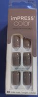 Press-ons nails Impress color (Nagel / ongles / unghie finte