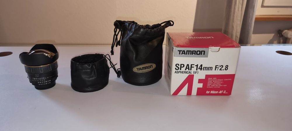 Tamron SP AF 14mm F/2.8, seltenes Objektiv für Nikon 1