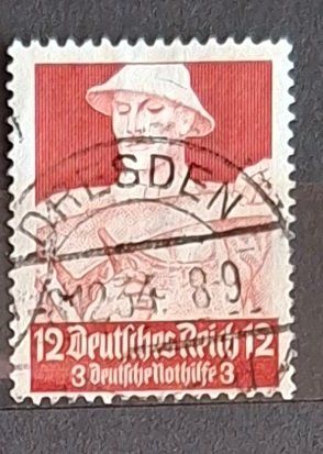 Alle Briefmarken: Briefmarke Deutsches Reich – Gebraucht aus Dotzigen von ser_8hp9