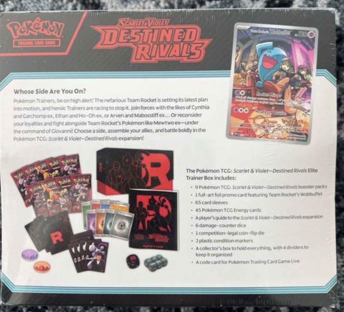 Pokémon Sammelbilder & Trading cards: Destined Rivals Etb En – Neu und originalverpackt aus Wädenswil von noa_n2mz 1