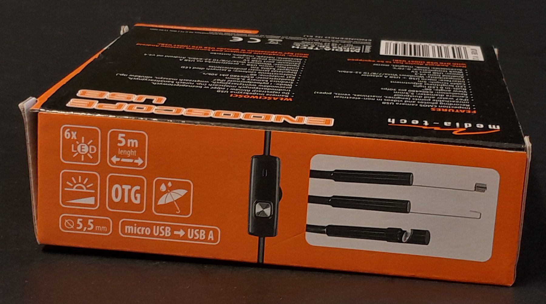 Sonstiges für Büro & Gewerbe: MEDIA-TECH Endoskop USB – Neu (gemäss Beschreibung) aus Richterswil von  8