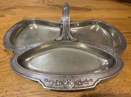Vintage versilberte Schale Christofle Galia