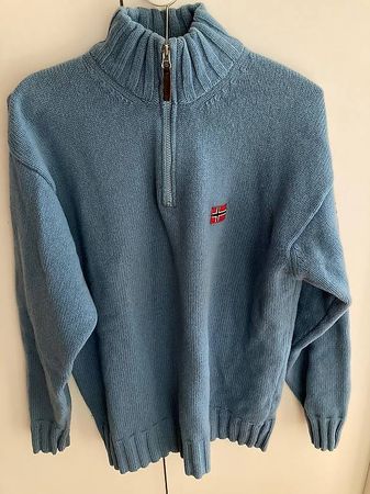 Pull en laine Napapijri géographie