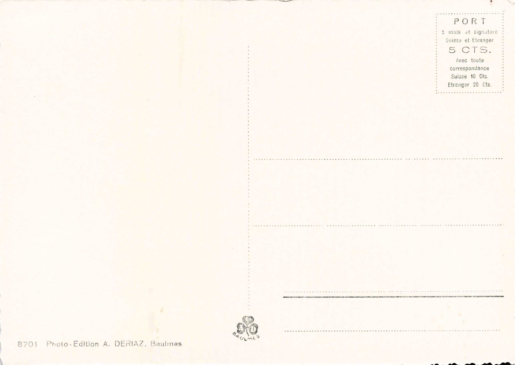 Cartoline postali: Les Moulins pays Enhaut G – Usato da Biasca venduto da Blenio71 1