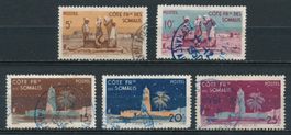 RF- Somalis Mi. 298, 300, 301 - 303