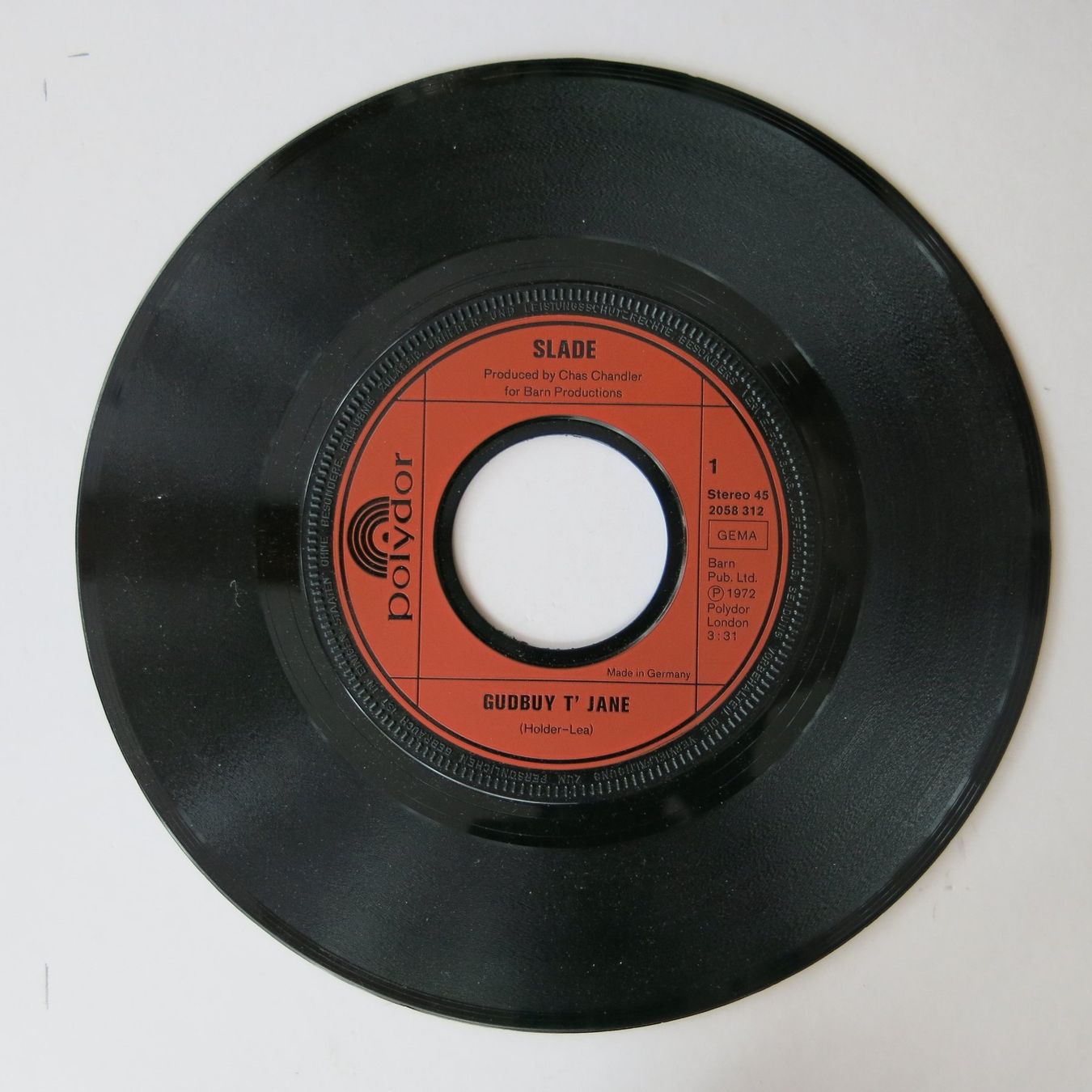 Schallplatten: Vinyl-Single 7" Slade – Gebraucht aus Bözen von Keramik22 2