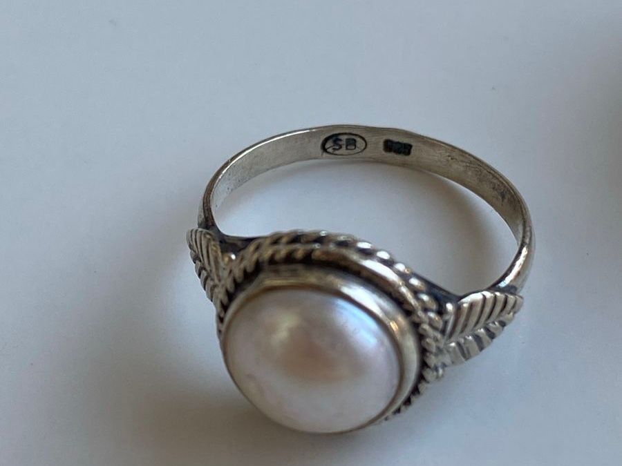 Anelli: Silber 925 Vintage Perlenring – Nuovo (secondo la descrizione) da Givisiez venduto da dor_xb9k 2