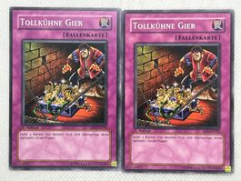 Yu-Gi-Oh! Tollkühne Gier SD8-DE033 / SD1-DE025 Deutsch Commo