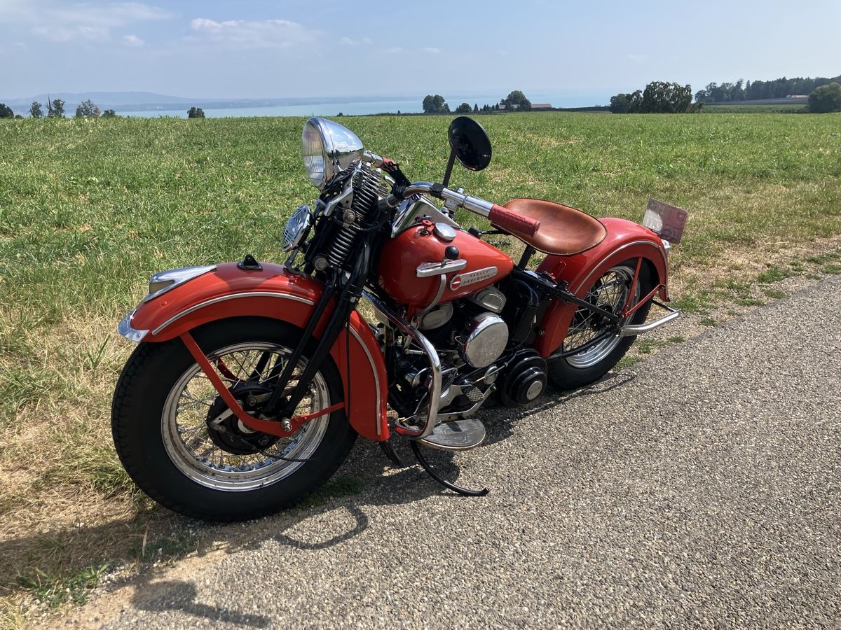 Harley-Davidson Route: Harley Davidson Flathead Oldtimer – D'occasion à langrickenbach par Swissemanuel 1