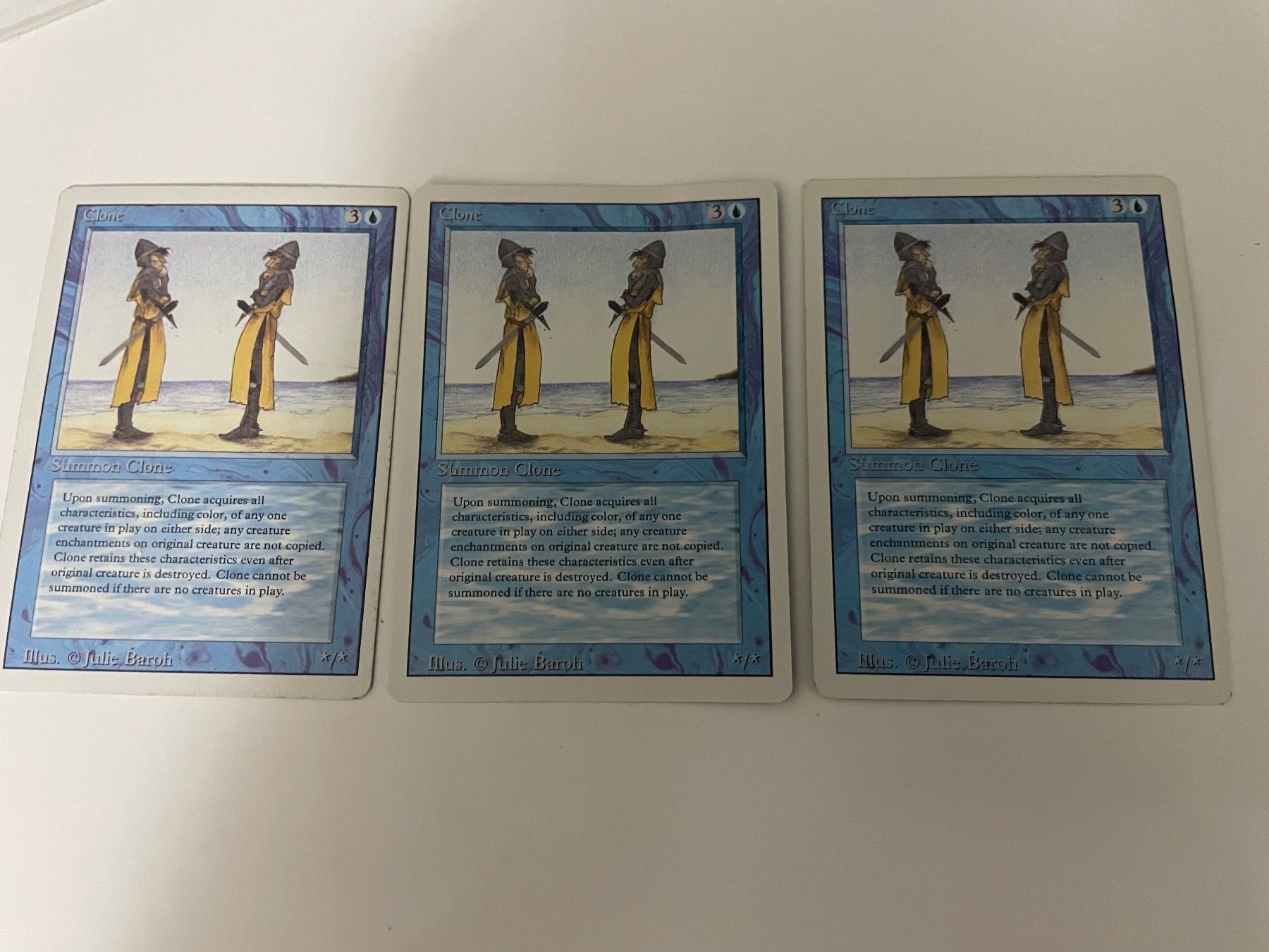 Magic The Gathering Carte collezionabili: MTG 3.Edition 1994 Clone Rare sehr gut – Usato da Zürich venduto da Mibleck 1