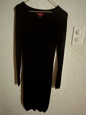 Schwarzes Guess Strickkleid Gr. XS