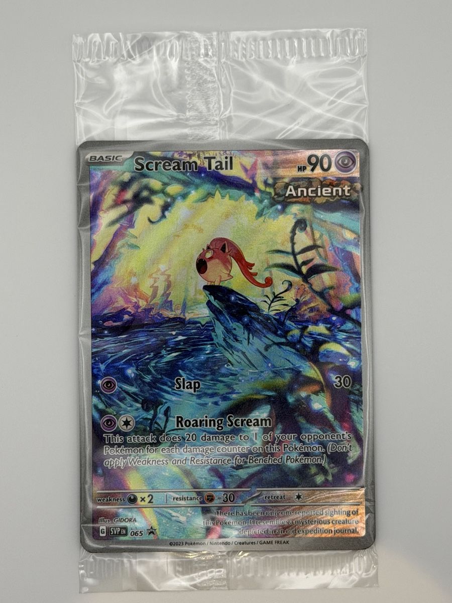 Pokémon Sammelbilder & Trading cards: Pokémon Scream Tail 065 Promo – Neu und originalverpackt aus Uster von EDM1903