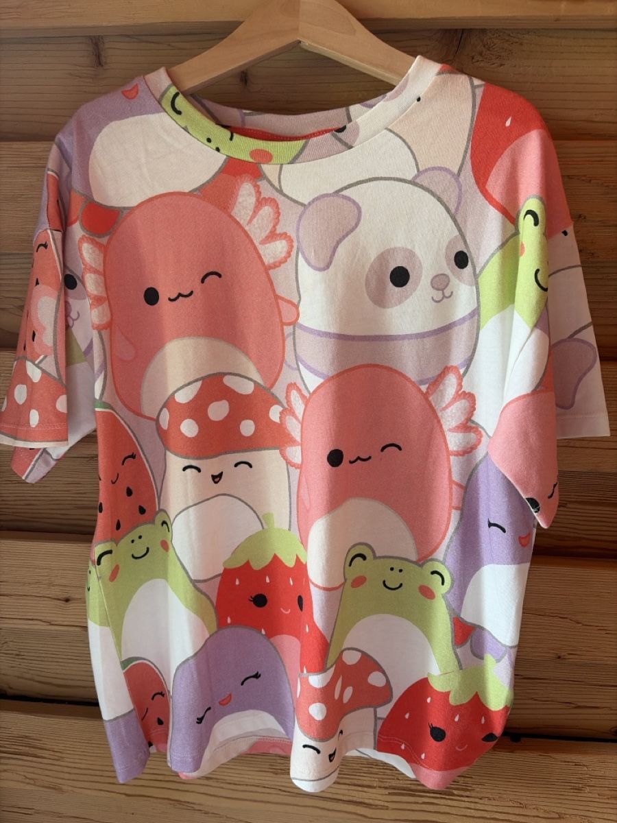 Next Blusen, T-Shirts & Tops: T-Shirt Squishmallow Gr. 134 NEXT – Neu (gemäss Beschreibung) aus Saanenmöser von ballerinas