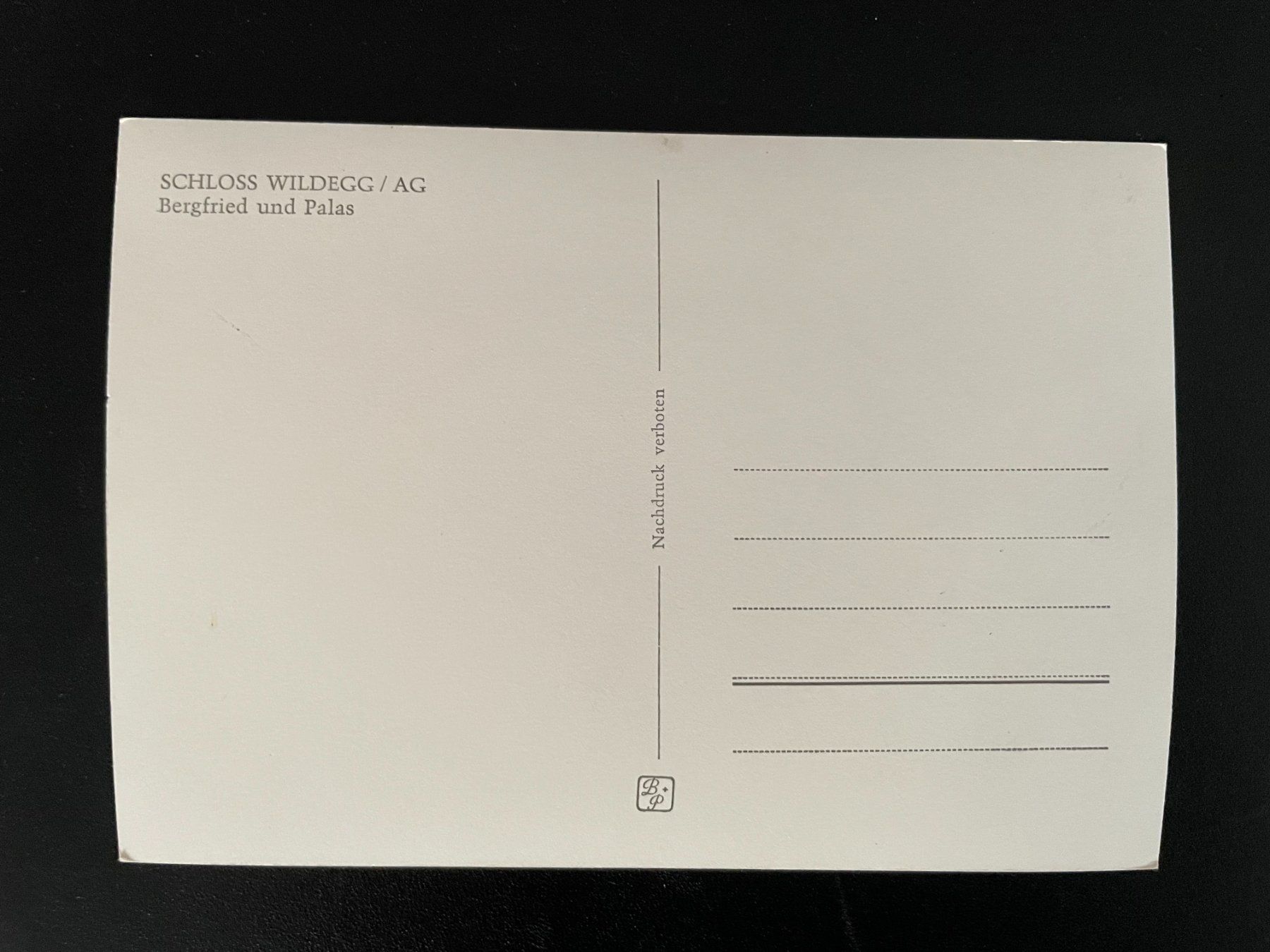 Cartoline postali: AK AG Schloss Wildegg, Bergfried und Palas – Usato da Thal venduto da Danny82 1