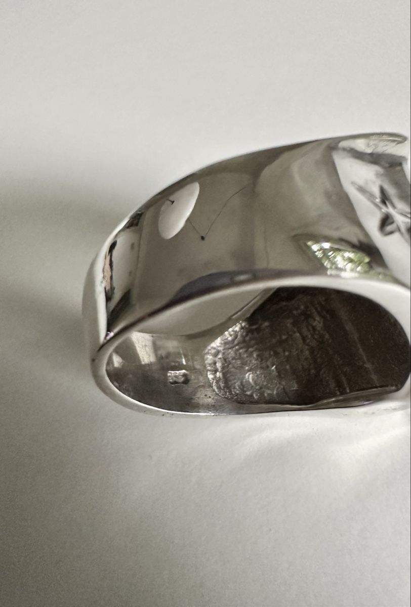 Anelli: Silverstar Casting Co. Herren Ring / 925er, American Shield – Nuovo (secondo la descrizione) da Bern venduto da neon317 5