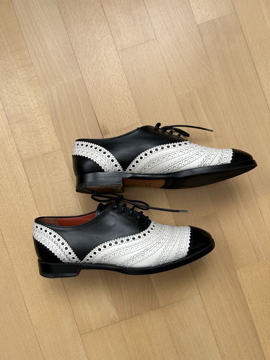 Santoni Scarpe da donna: Schnürschuh Santoni Gr. 37,5 – Usato da Reinach BL venduto da meinstil 1