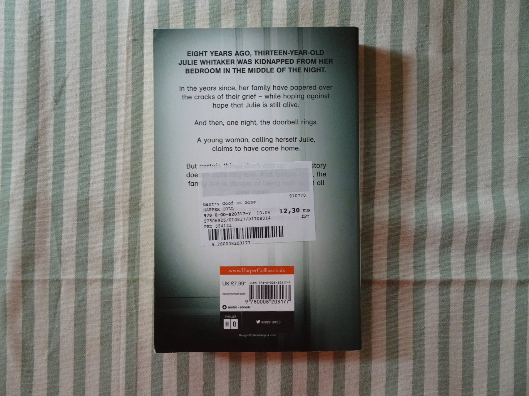 Libri: Amy Gentry -- Good as Gone - B1162 – Usato da Küssnacht am Rigi venduto da Bookslove-Divers 1