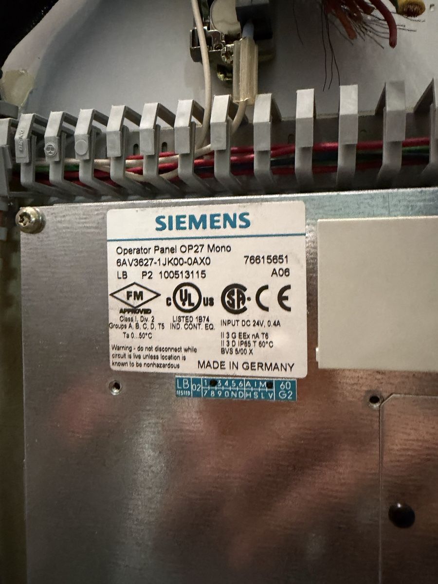 Siemens Steuerung: Siemens Operator Panel 27  – Gebraucht aus Chavannes-prés-Renens von Noku_1 1