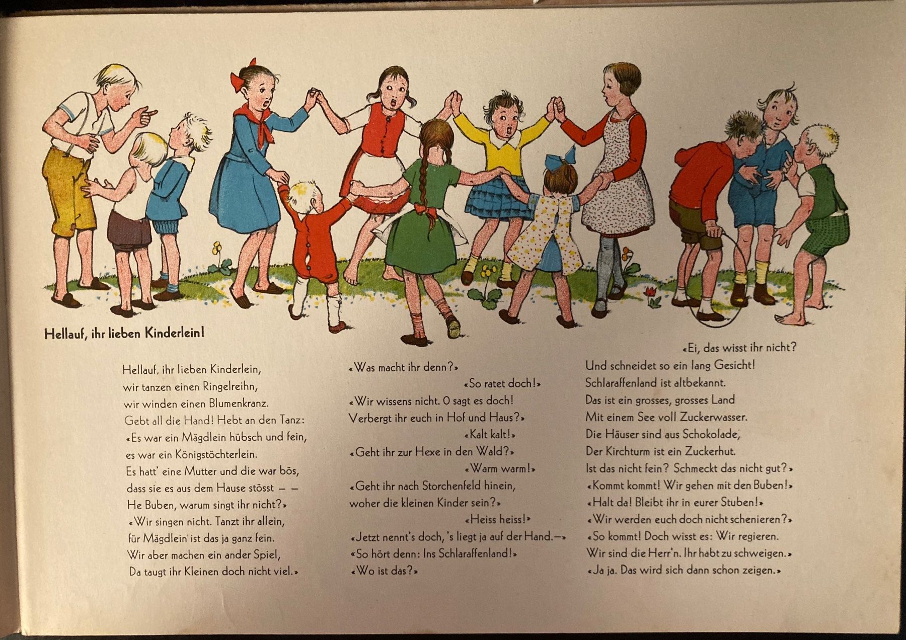 Libri: Die Kinder im Schlaraffenland Hans Witzig – Usato da Riniken venduto da begeh-r-bar 2