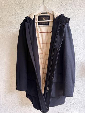 Loro Piana Canter Parka – 100 % Kaschmir – Navy – XL
