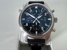 IWC 377801 Doppelchronograph, 46 mm Durchmesser, Top Zustand