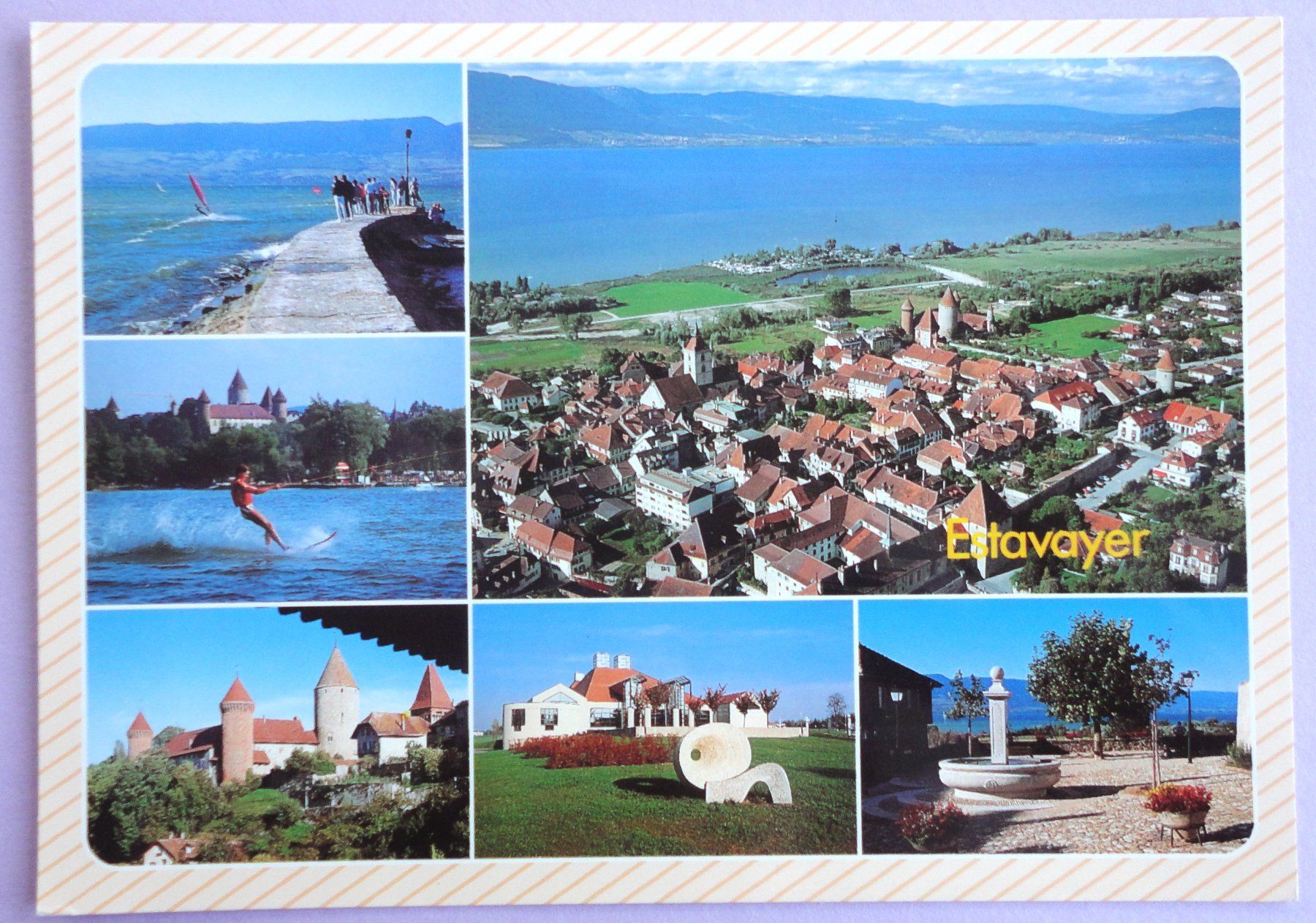 Cartoline postali: Estavayer-le-Lac – Usato da Fétigny venduto da Billy2miny
