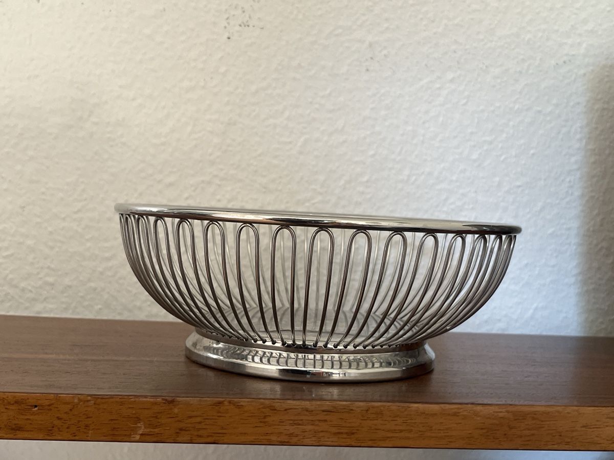 Alessi Schalen: Alessi Korb rund 20,5cm – Gebraucht aus Niederurnen von gebrauchtbrauchbar 2