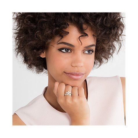 Thomas Sabo Ringe: Original Thomas Sabo Fingerring Ring Silber 925 Swarovski 58 – Neu und originalverpackt aus Suhr von Juvelia 1