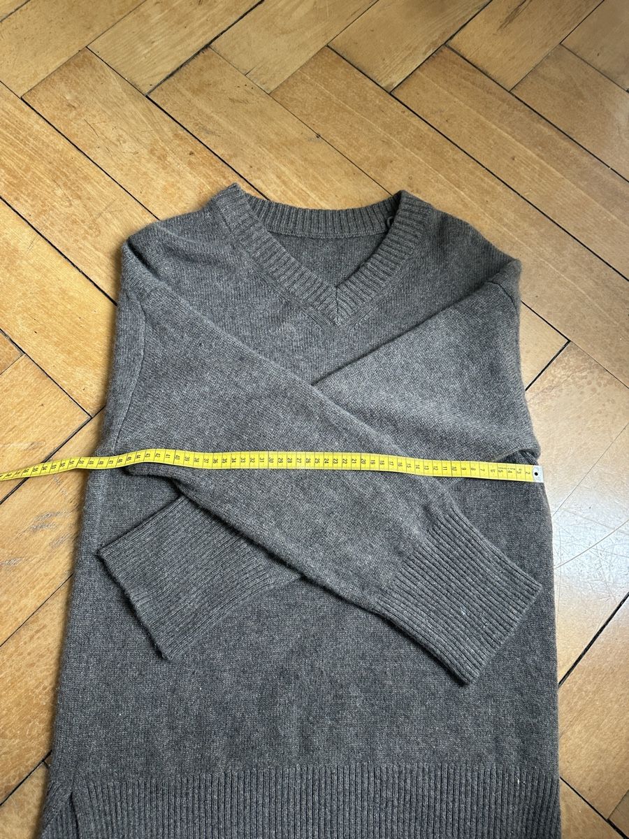 Pullover & Sweatshirts: 100% Cashmere Pullover V-Ausschnitt beige/grau  – Neu (gemäss Beschreibung) aus Luzern von w.welihodska 5