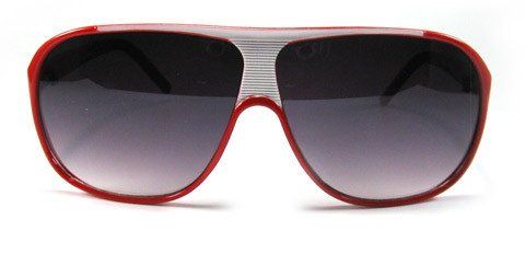 Occhiali & Lenti: Nu Disco Retro PC Aviator Sonnenbrille nu08 rot – Nuovo e nell'imballaggio originale da Illnau venduto da diy-shop 1