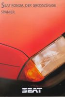 Prospekt Seat Ronda von 1983