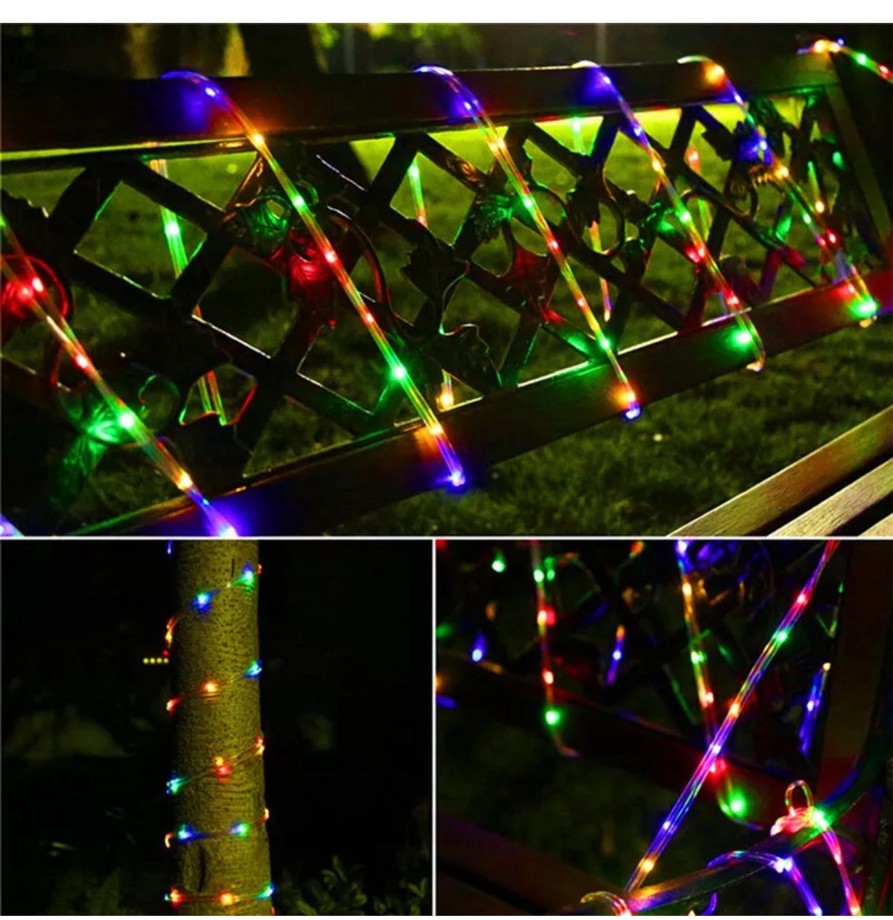 Lichterketten & Leisten: + LED Lichtschlauch Lichterkette 20 M bunt – Neu und originalverpackt aus Amriswil von JaJa-Express 4