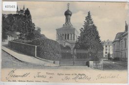 Vevey - Eglise russe et St. Martin