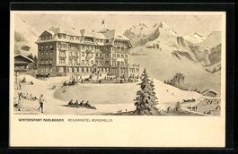 Adelboden, Reginahotel Rondinella im Sch