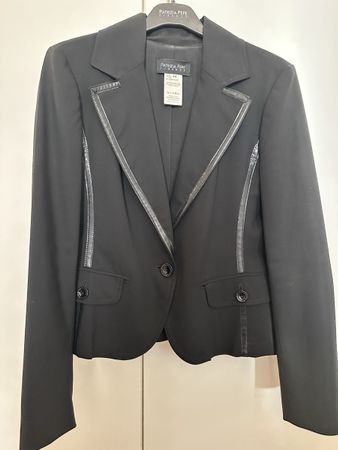 Patrizia Pepe black blazer, size 44 (IT), excellent conditon