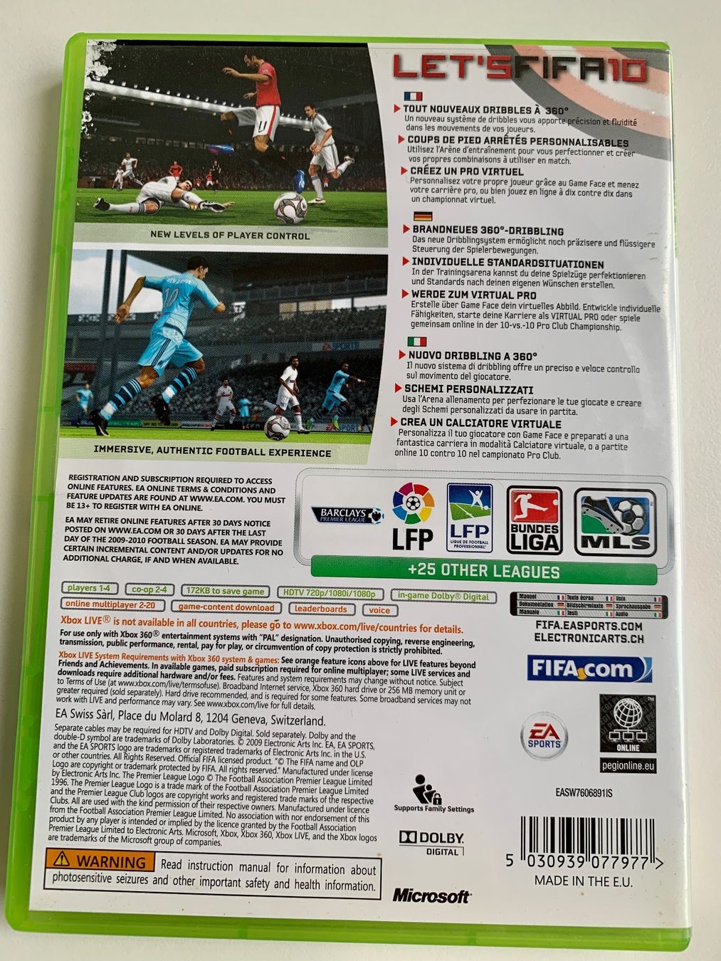 Microsoft Jeux: XBOX 360 FIFA 10 – D'occasion à Kaiseraugst par Marsupower 1