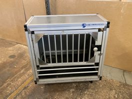 HEYERMANN Alu Hundetransportbox ca. 80 x 60 x 70cm H ab 1.-