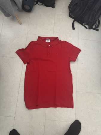 Tommy Hilfiger Poloshirt rot Grösse XL 